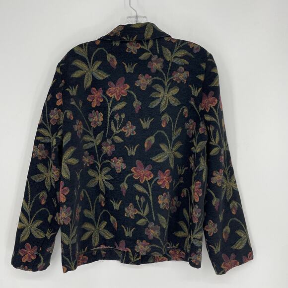 Studio Works Vintage Floral Jacket Size Medium - Picture 8 of 8